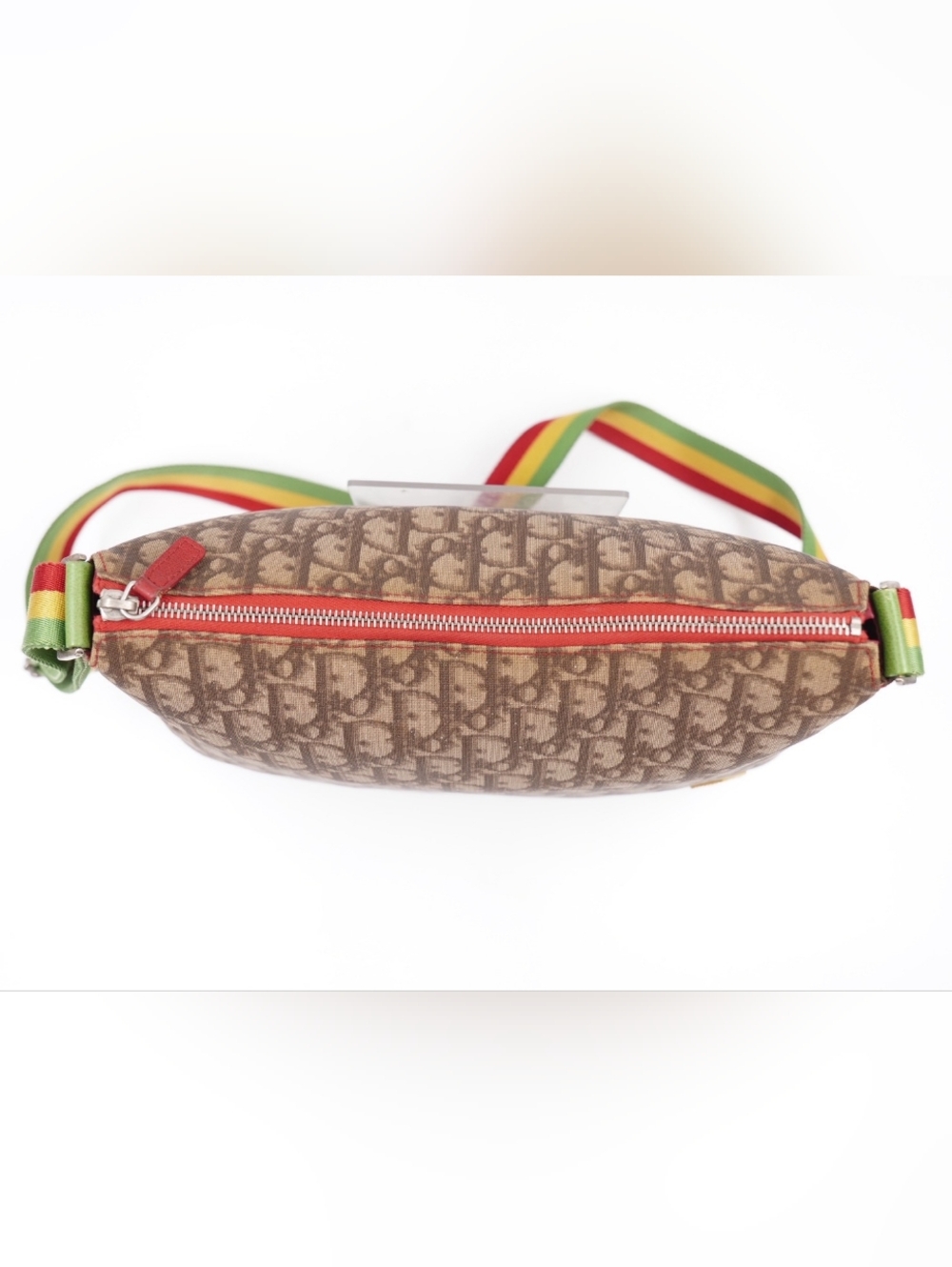 CG41 💗 Christian Dior Monogram Rasta Messenger Beige - Picture 4 of 13